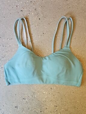 Lululemon Everyday Double-Strap Bralette in Baby Blue